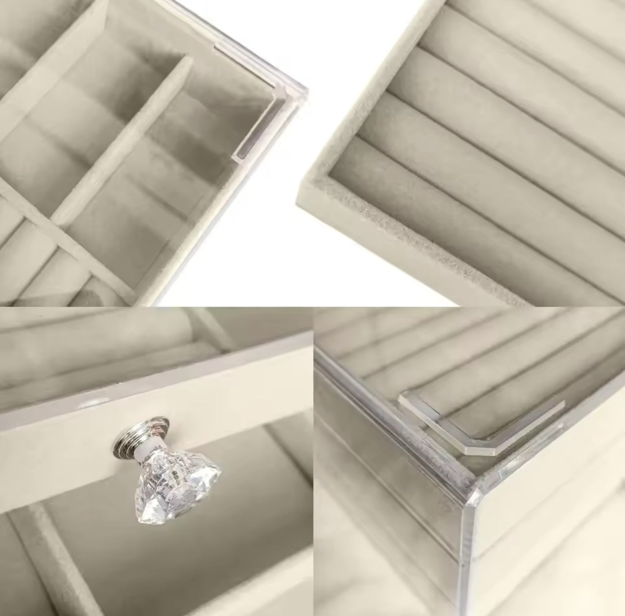 Samt Schmuck Organizer