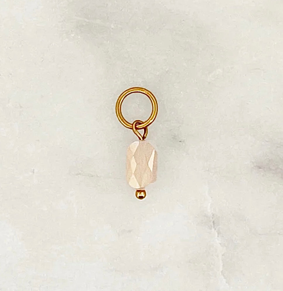 Dyo Champagne Facet Bead