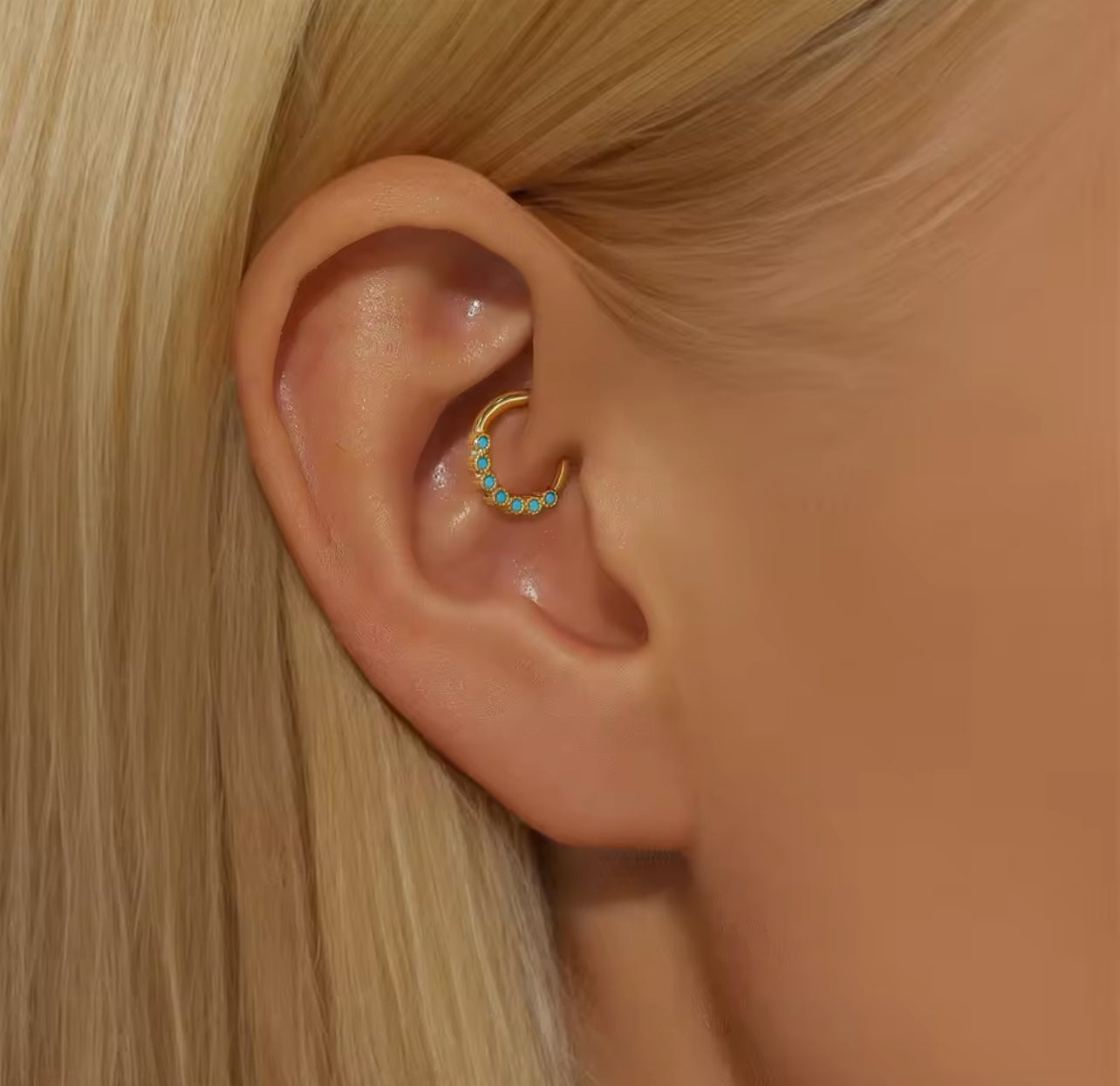 Five blue Piercing