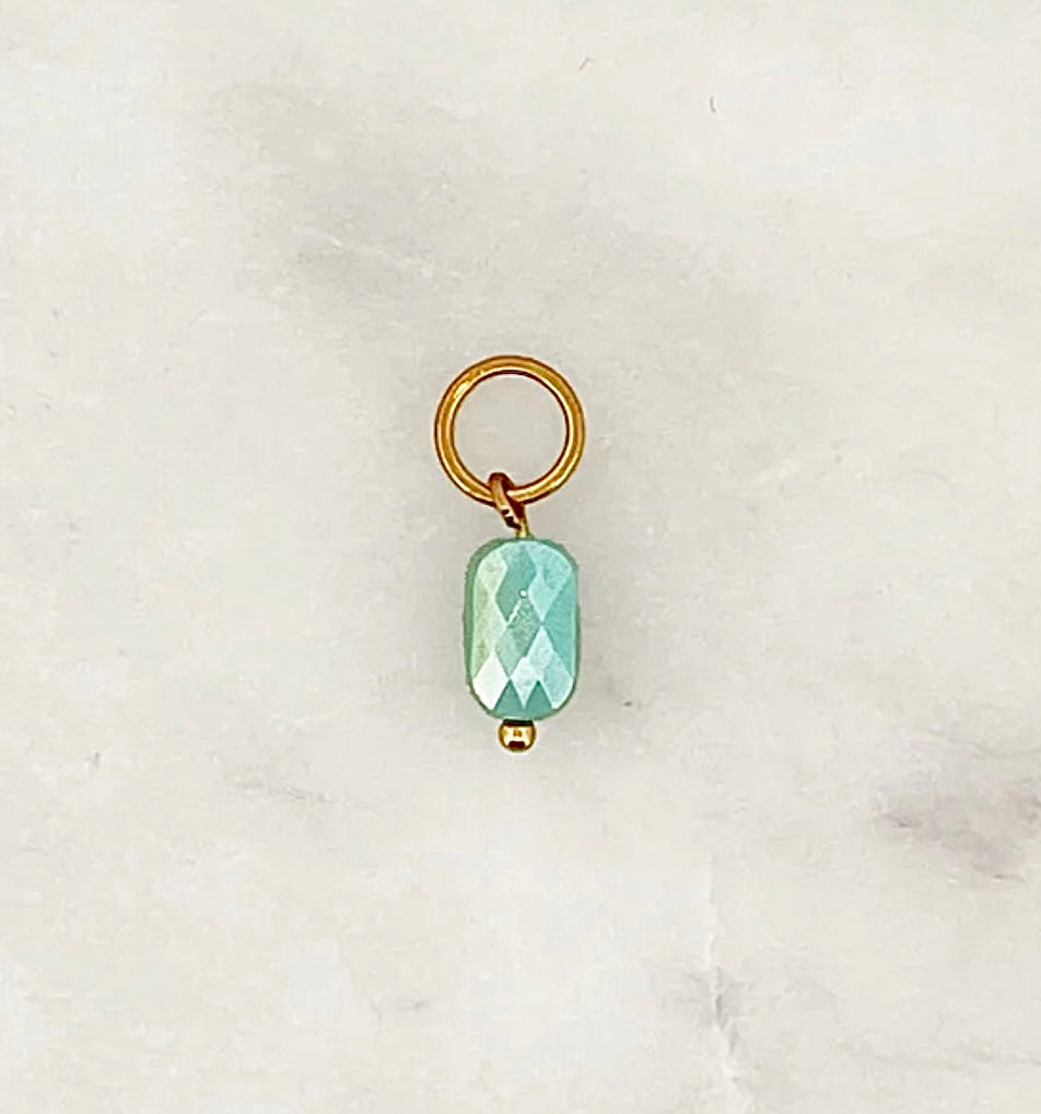 Dyo Tropical Green Facet Bead