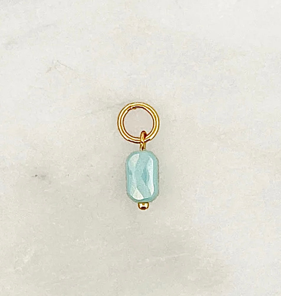 Dyo Tropical Blue Facet Bead