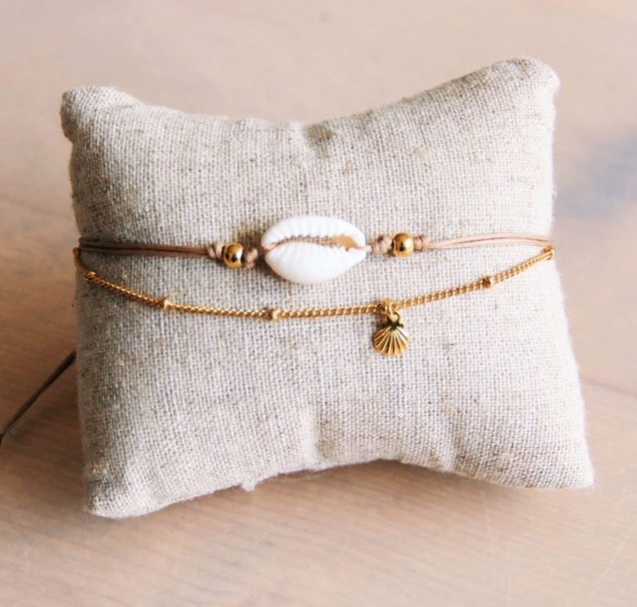 Small Shell Fußkette