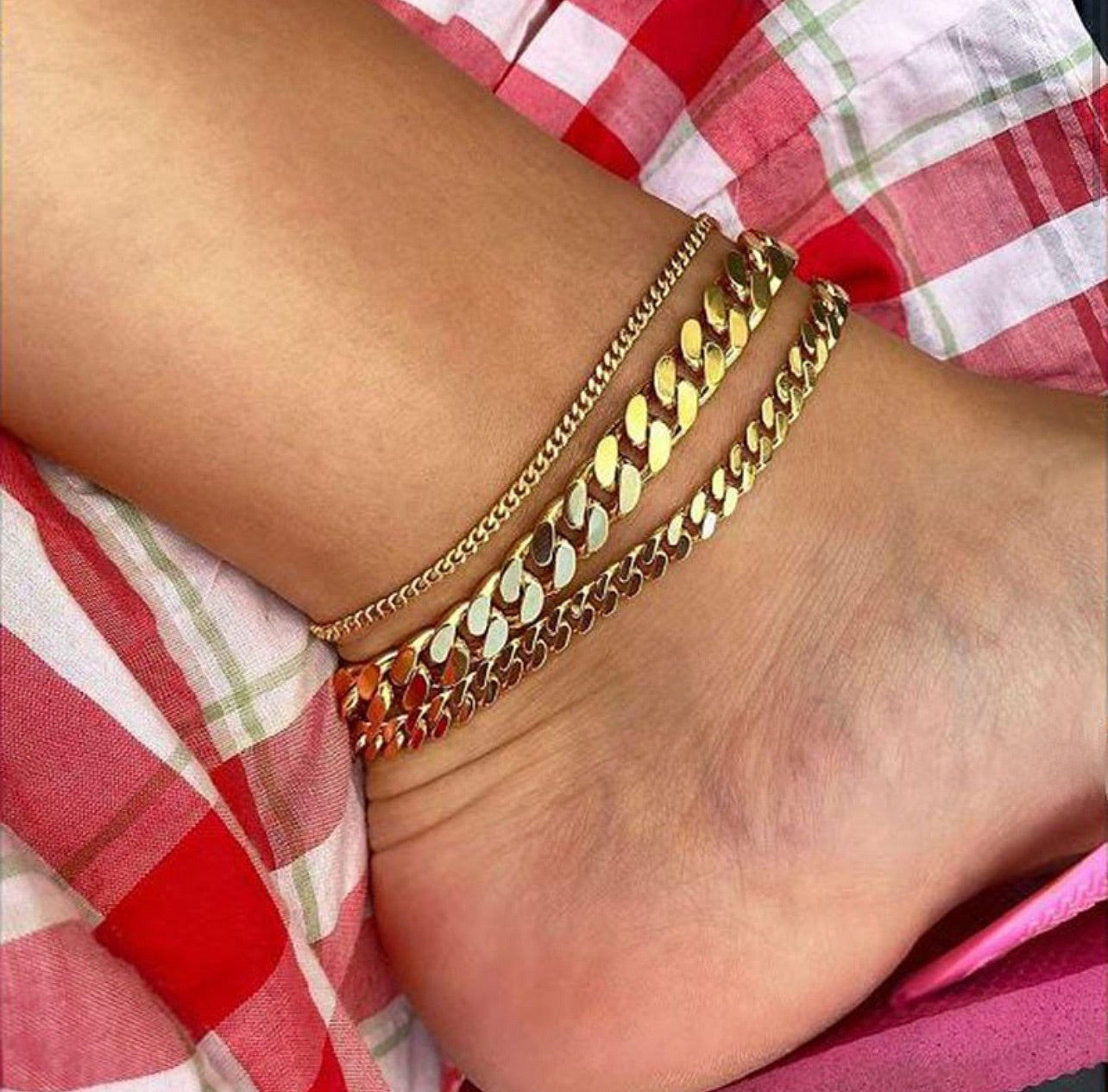 Big Chunky Fußkette