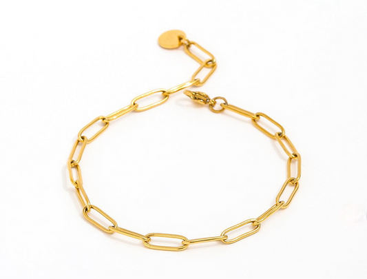 Ilaria Paperclip Armband