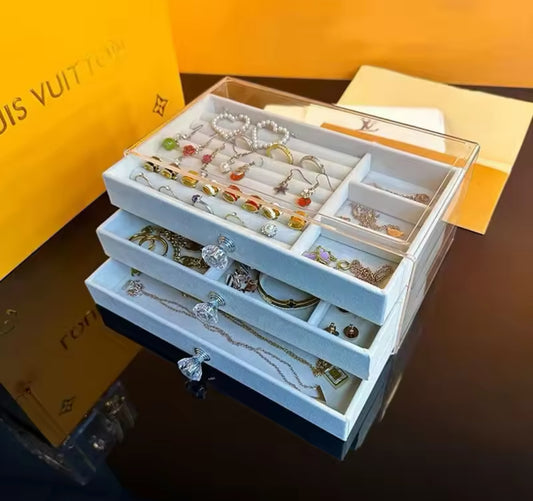 Samt Schmuck Organizer