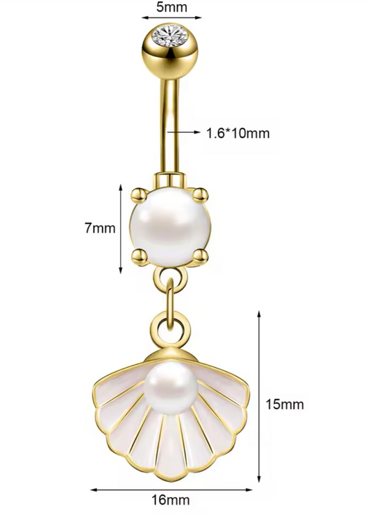Rose Shell Piercing