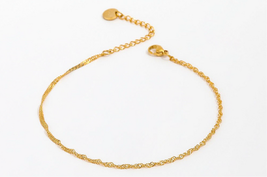 Swirly Fußkette