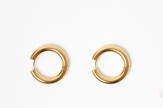 Bold Loop Hoop Maxi Ohrringe