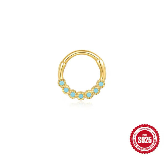 Five blue Piercing