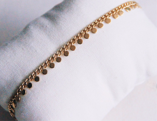 Golden Fußkette